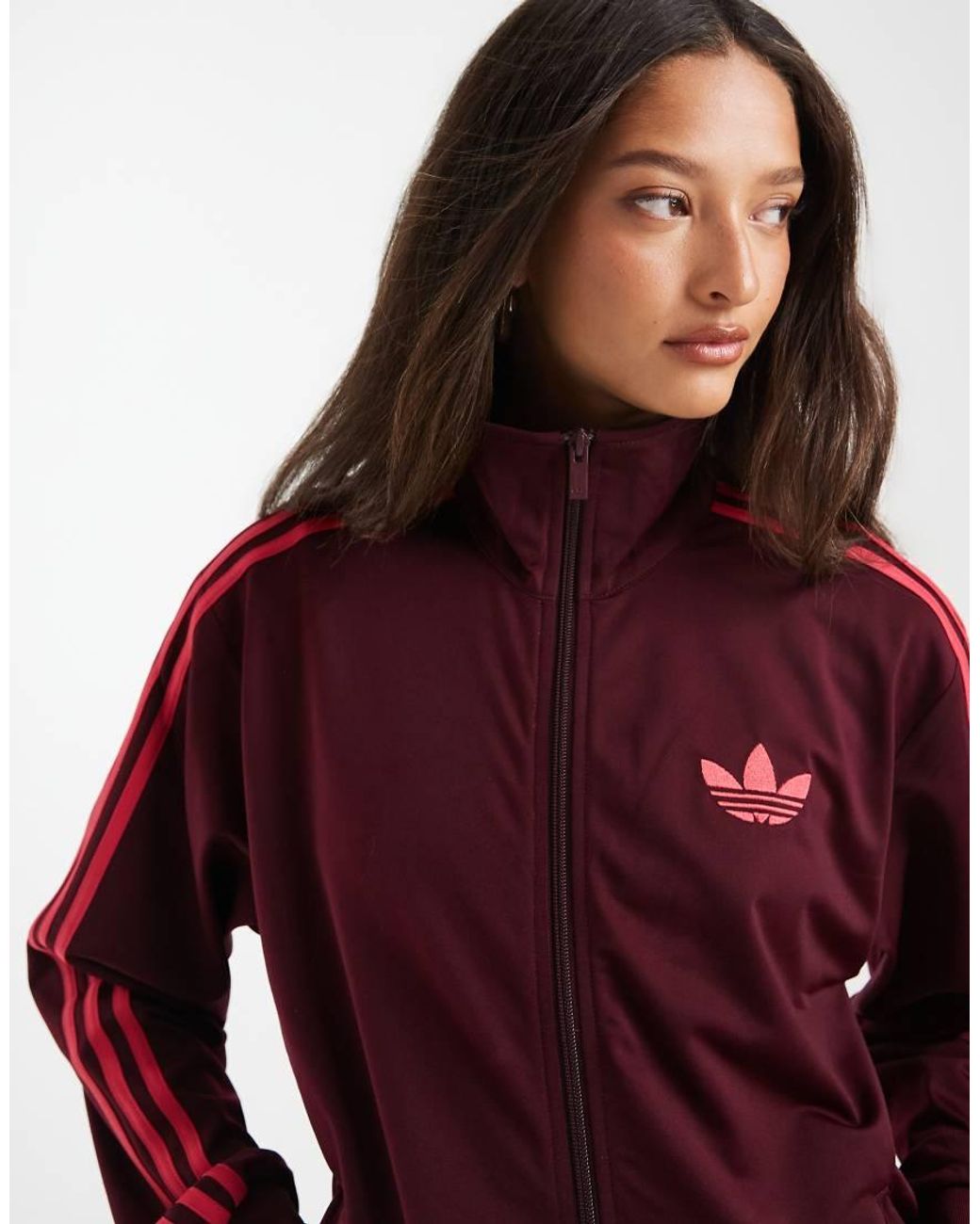Adidas Originals Red Firebird Track Top Loose