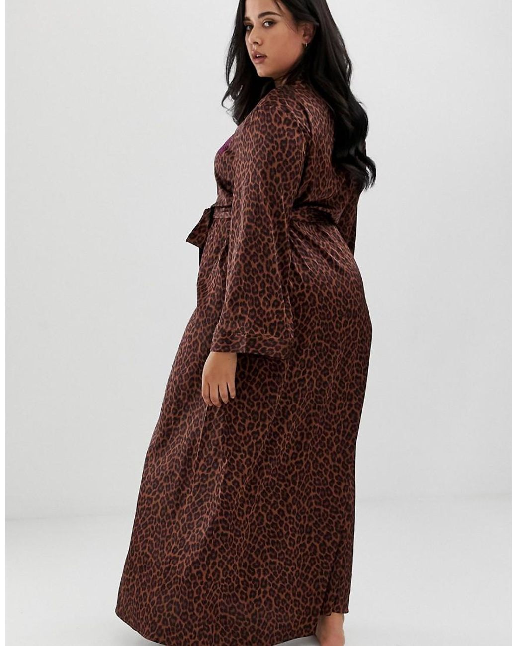 Savage x Fenty Curvy Animal Print Satin 