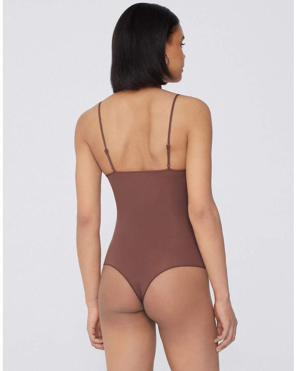 Tezenis Brown Microfibre Body