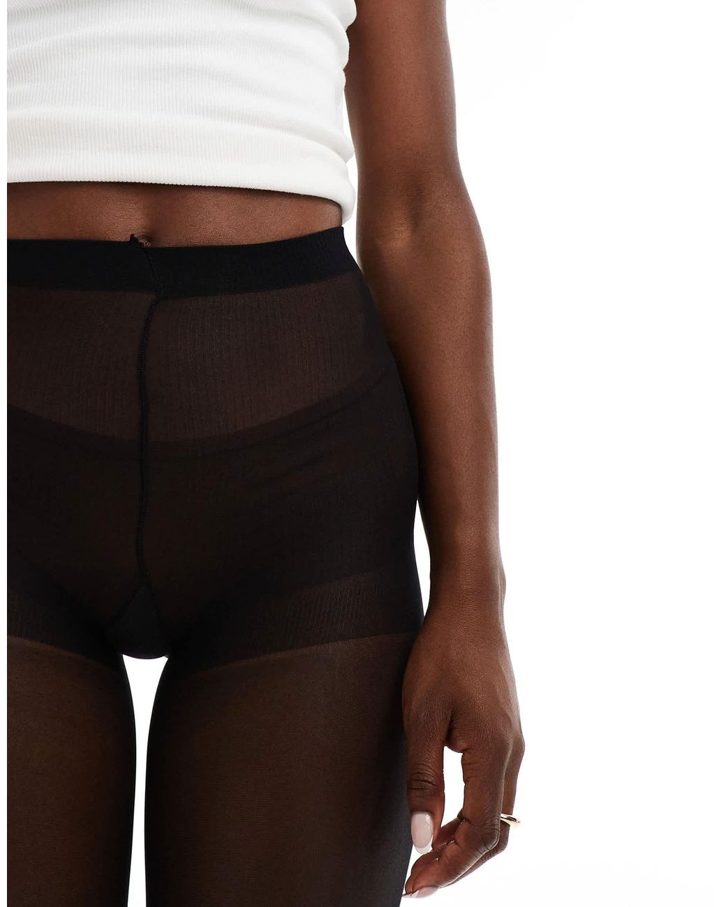 Pretty Polly Black – day to night – 6-pack strumpfhosen