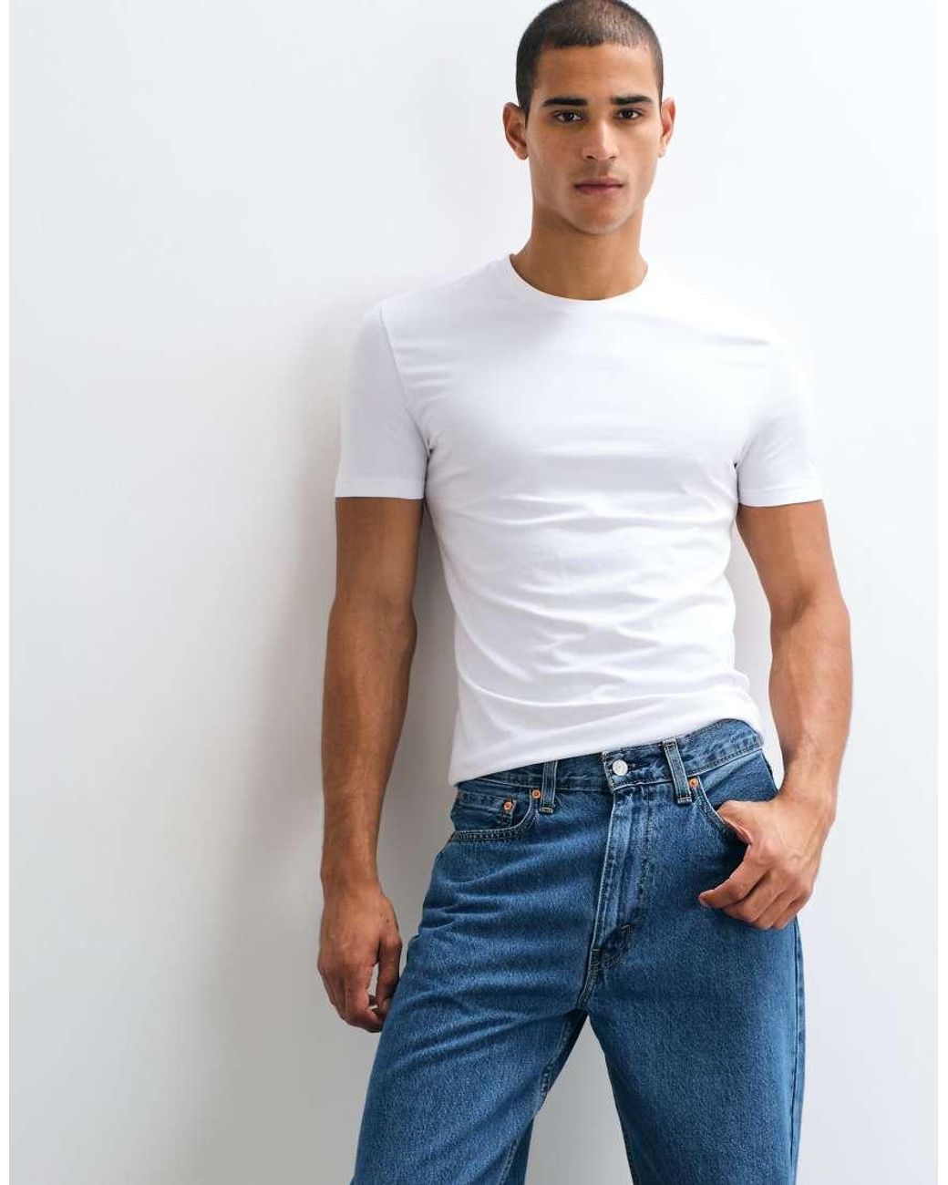 Levi's Blue 565 '97 Loose Straight Jeans for men