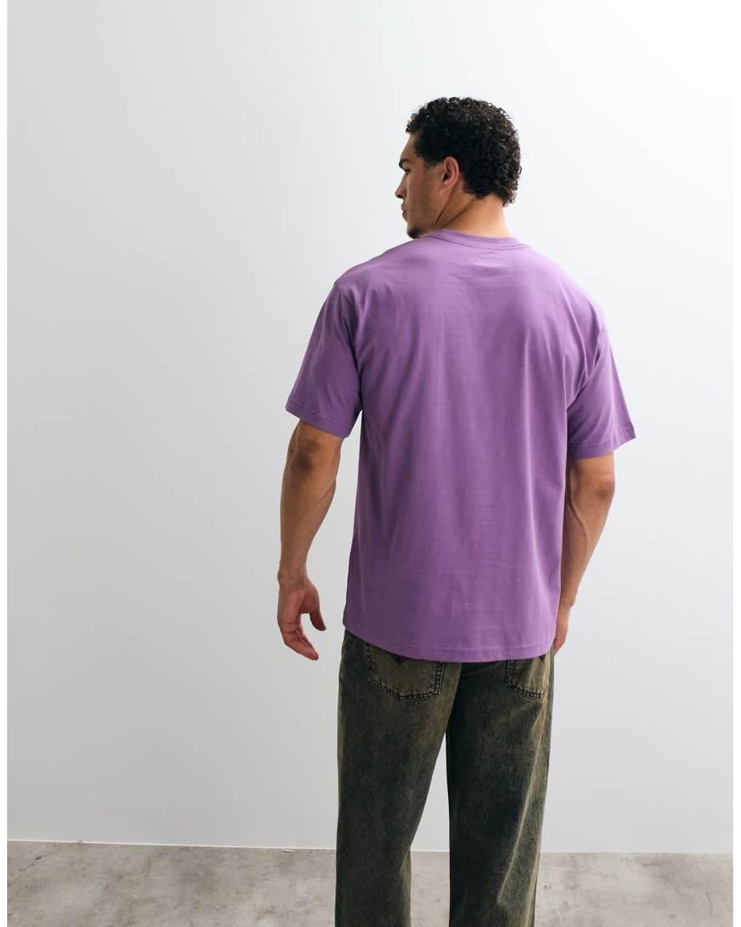 Vans Purple Fresh Hit T-shirt for men