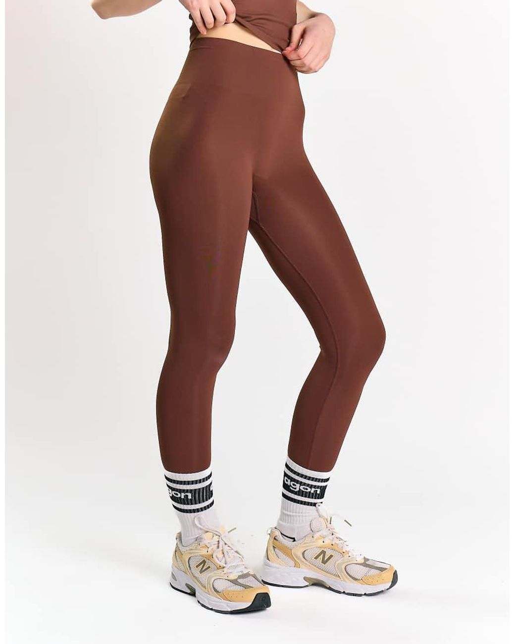 agon® Brown High Waist Legging
