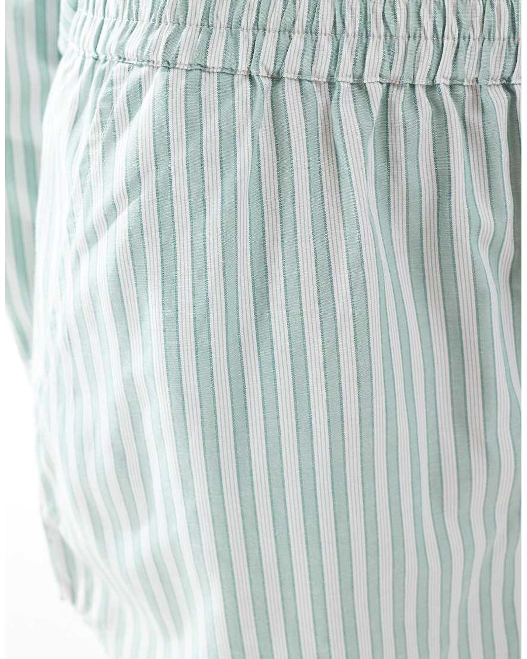 Brave Soul Blue Co-Ord Pull On Shorts