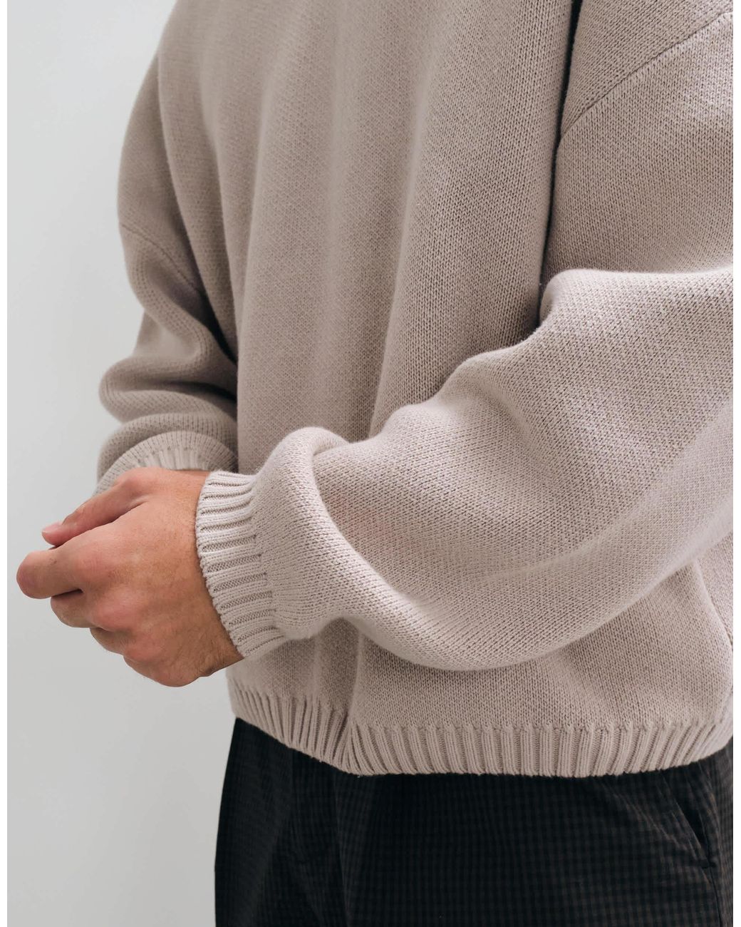 Weekday Oversize-pullover in Natural für Herren
