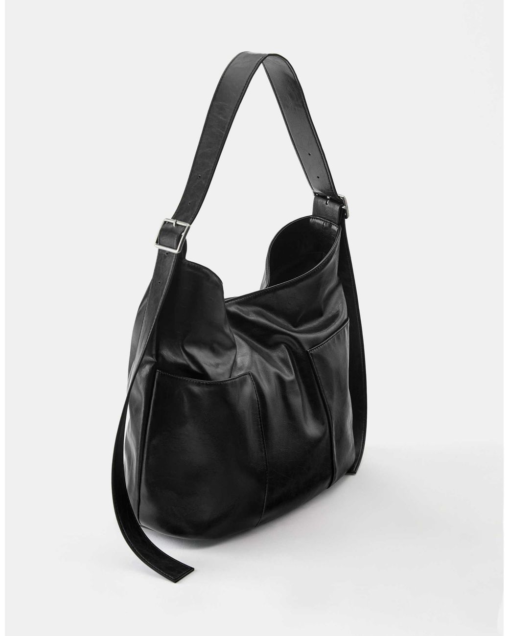 Cabas à bretelles Pull&Bear en coloris Black