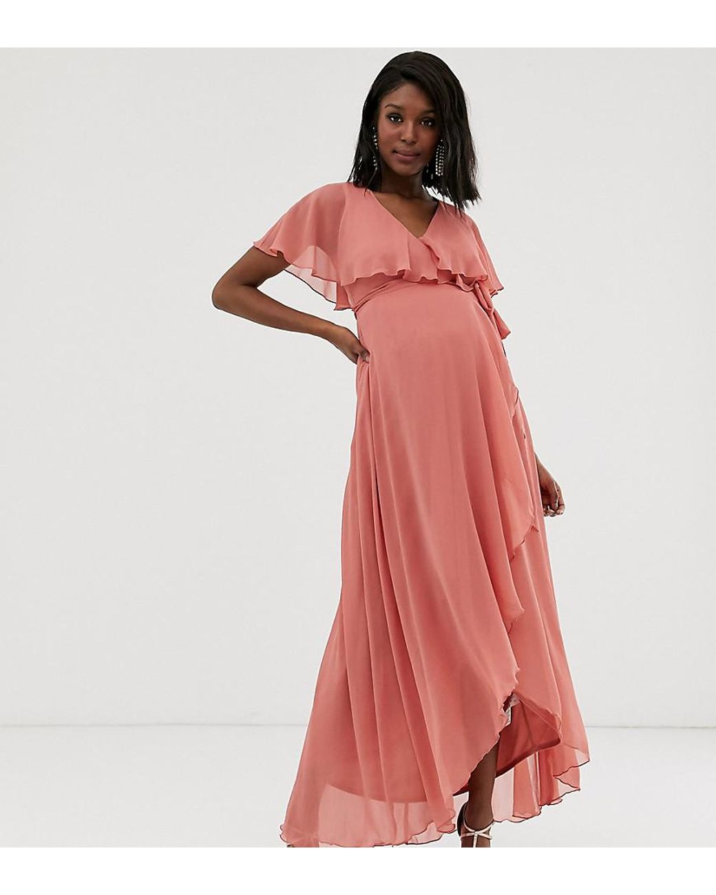 asos maternity maxi dress