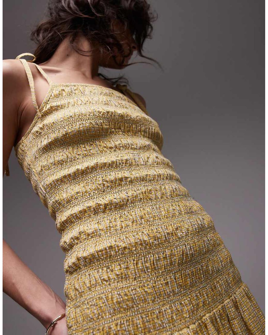 Cami di TOPSHOP in Yellow