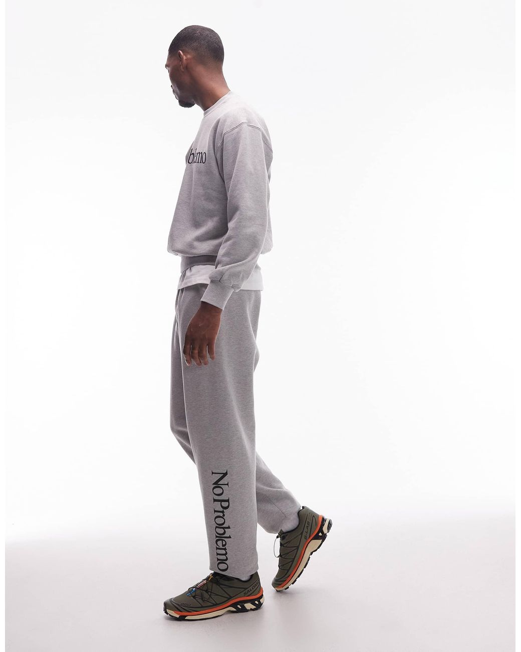 Pantalon No Problemo pour homme en coloris Gray