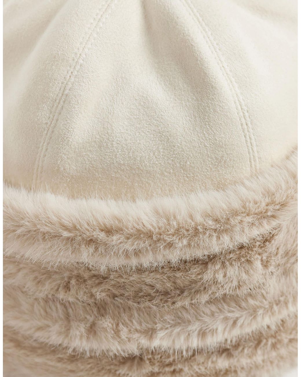 ASOS Natural Turnback Hat