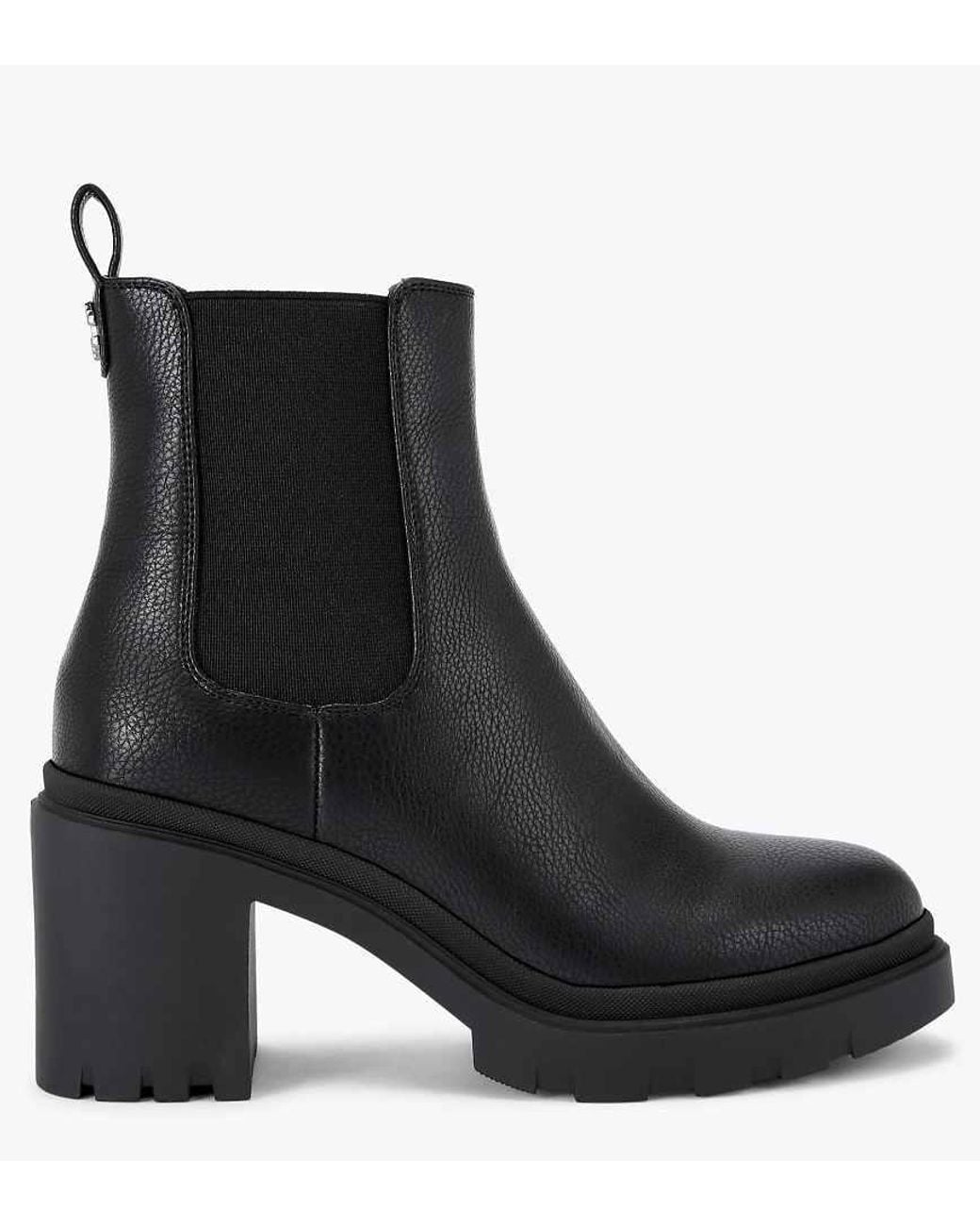 Carvela Kurt Geiger Black Boulder Heeled Wf High Ankle Boots