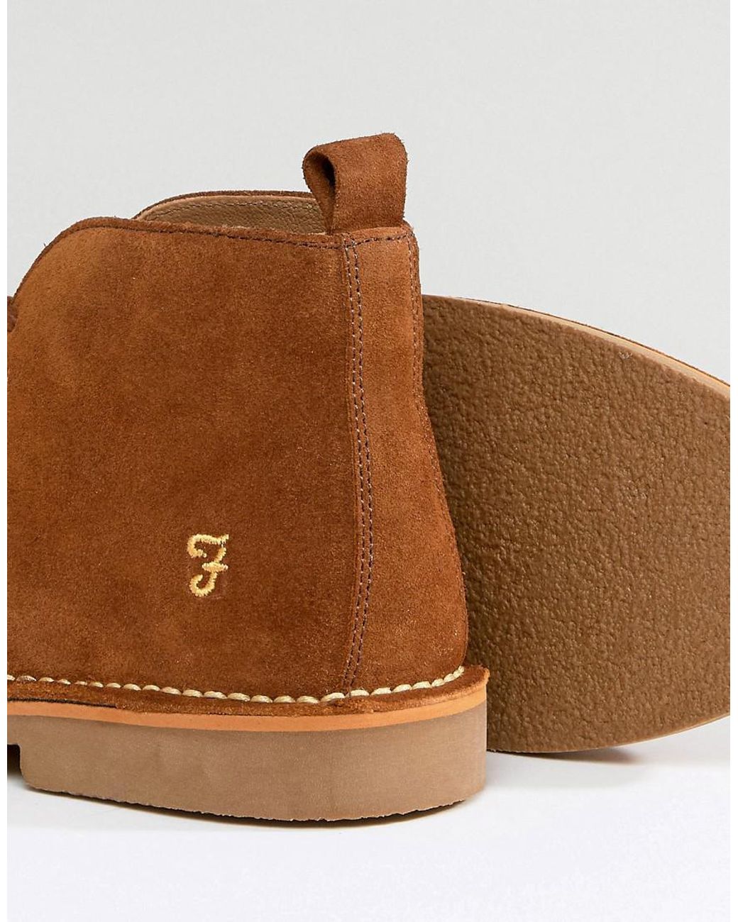 farah lozza desert boots