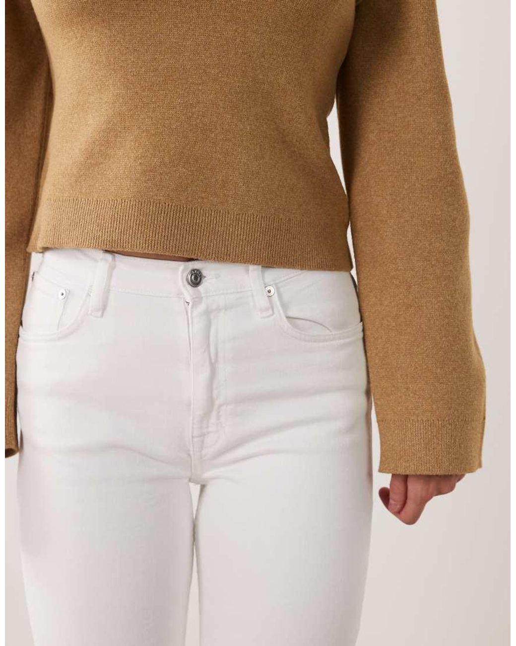 ARKET Natural Kick Flare Jeans