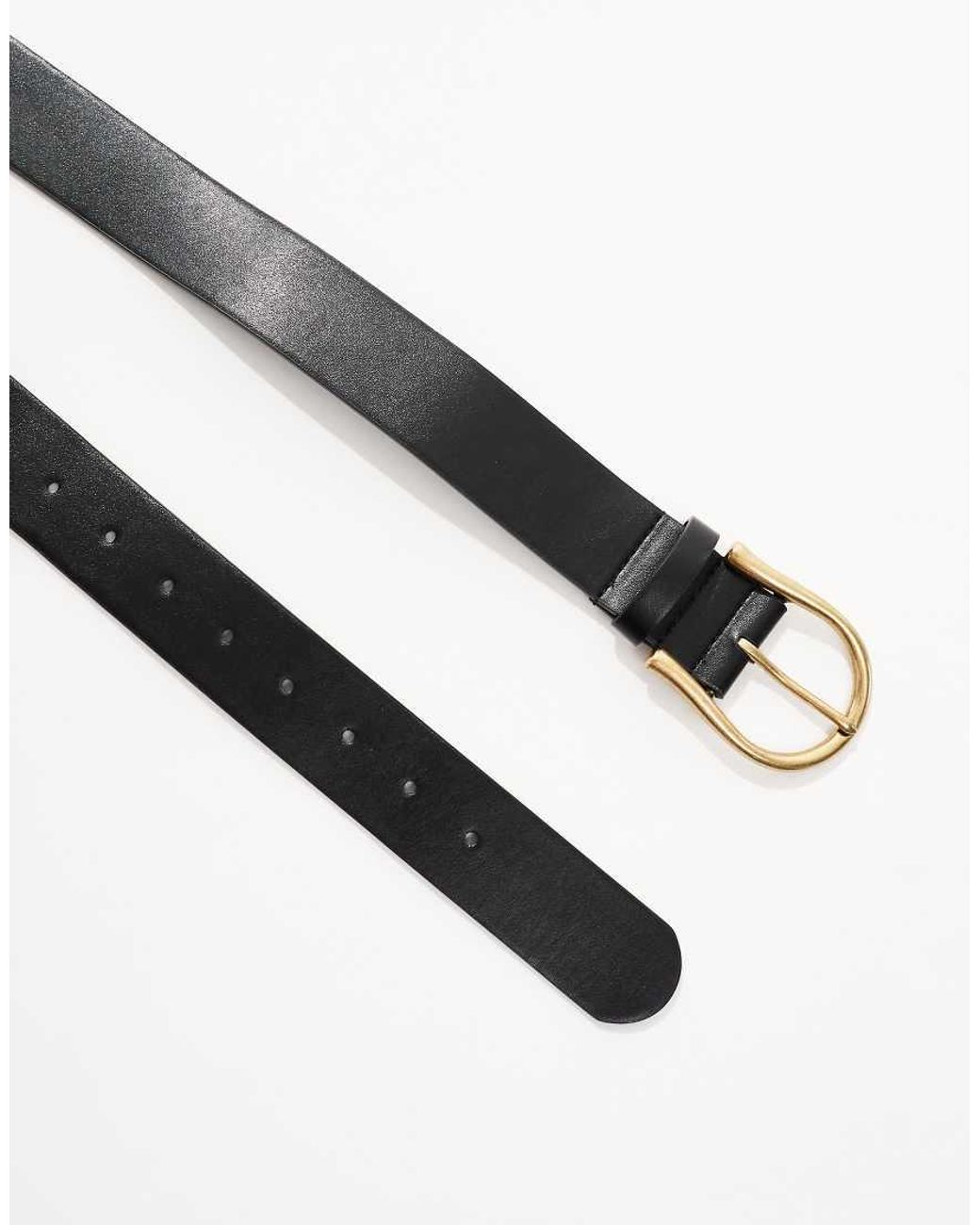 ASOS Black Half Moon Waist And Hip Jeans Belt