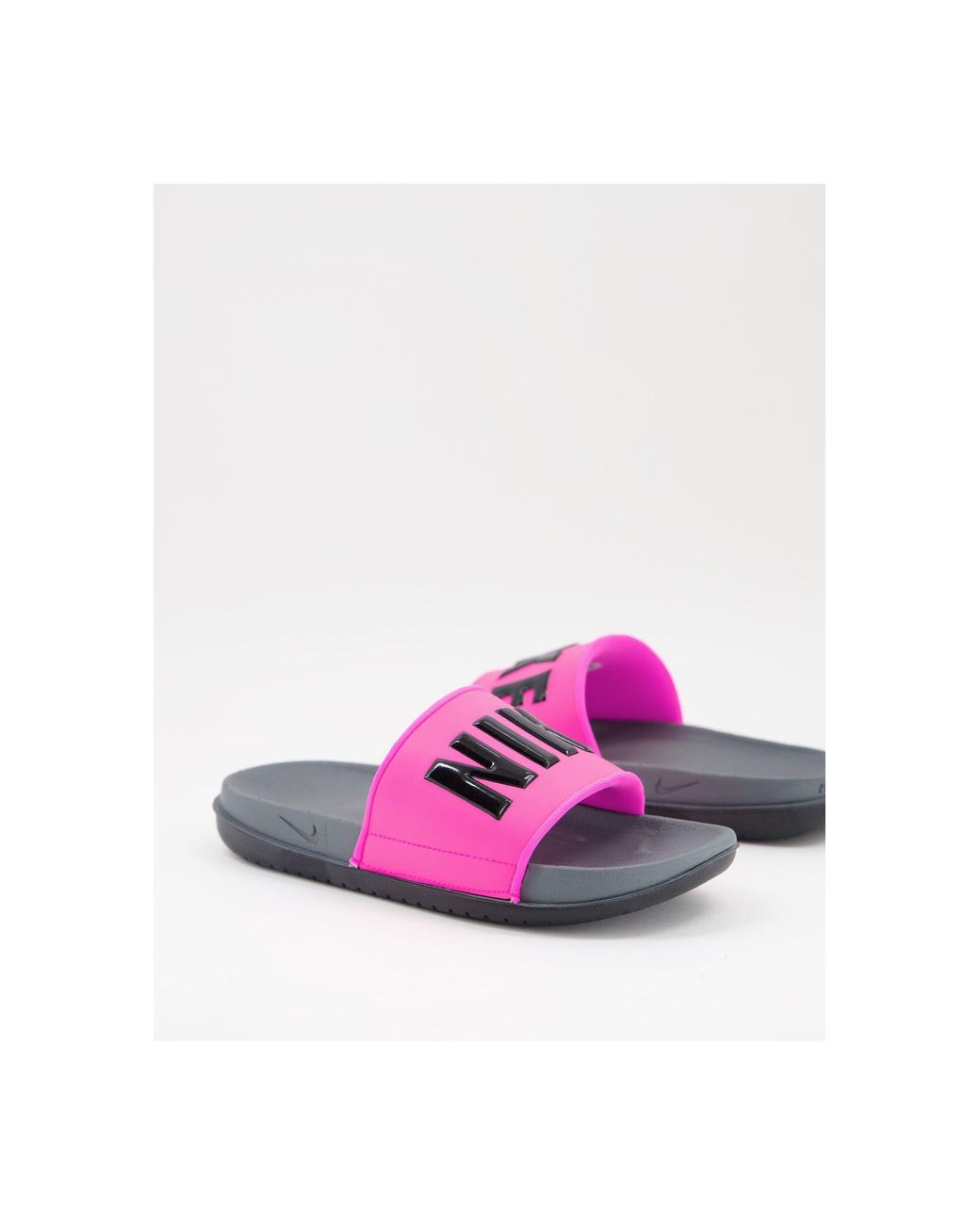 Offcourt - claquettes Nike en coloris Rose | Lyst