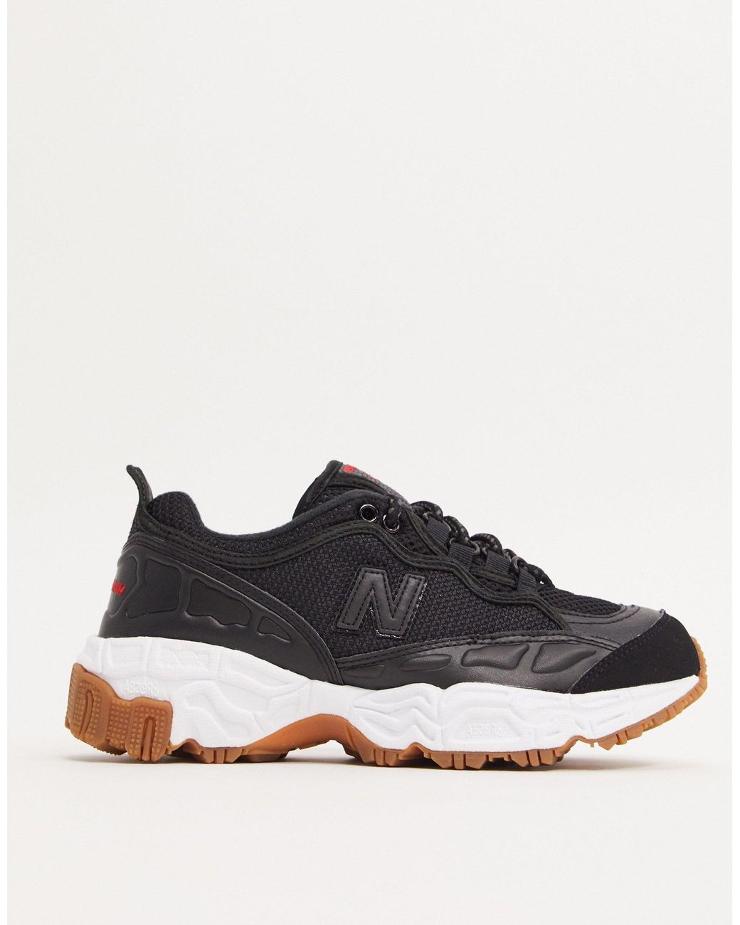 New Balance 801 Chunky Trail Trainers in Black | Lyst