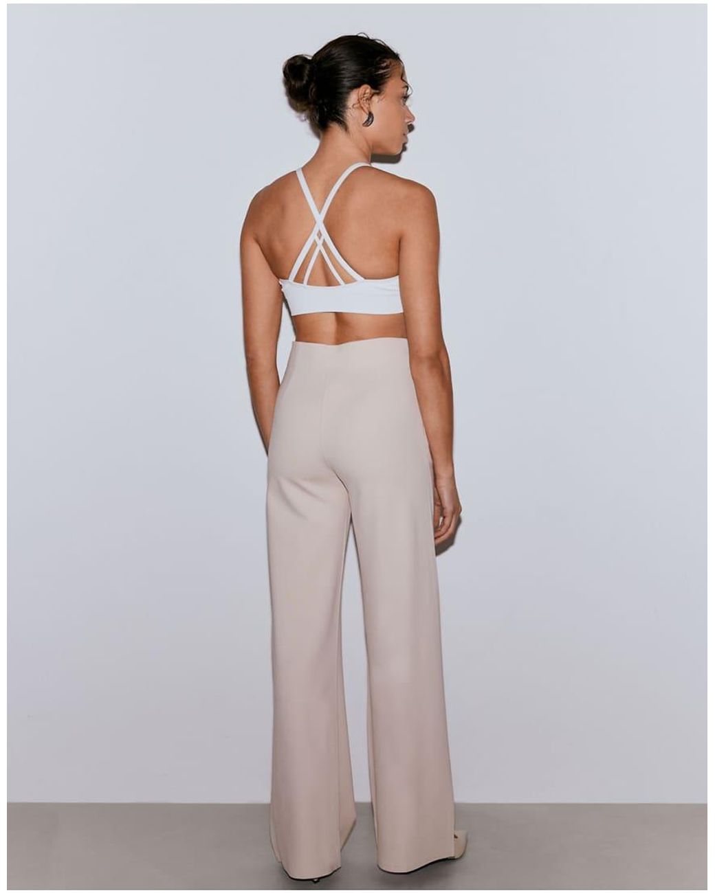 Aim'n White Sand Luxe Pants