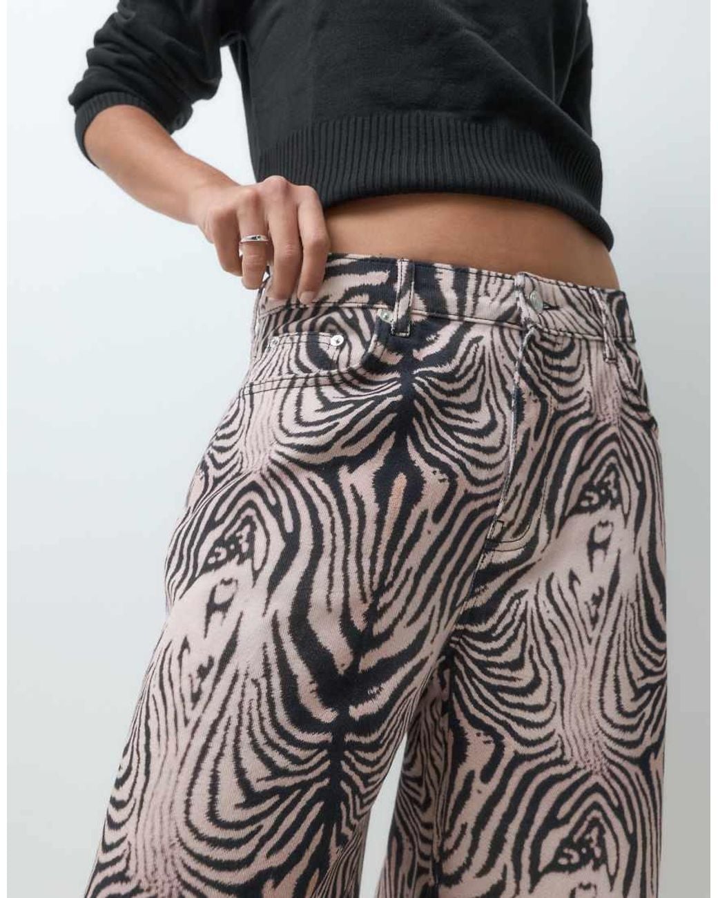 Reclaimed Vintage Multicolor baggy Jean