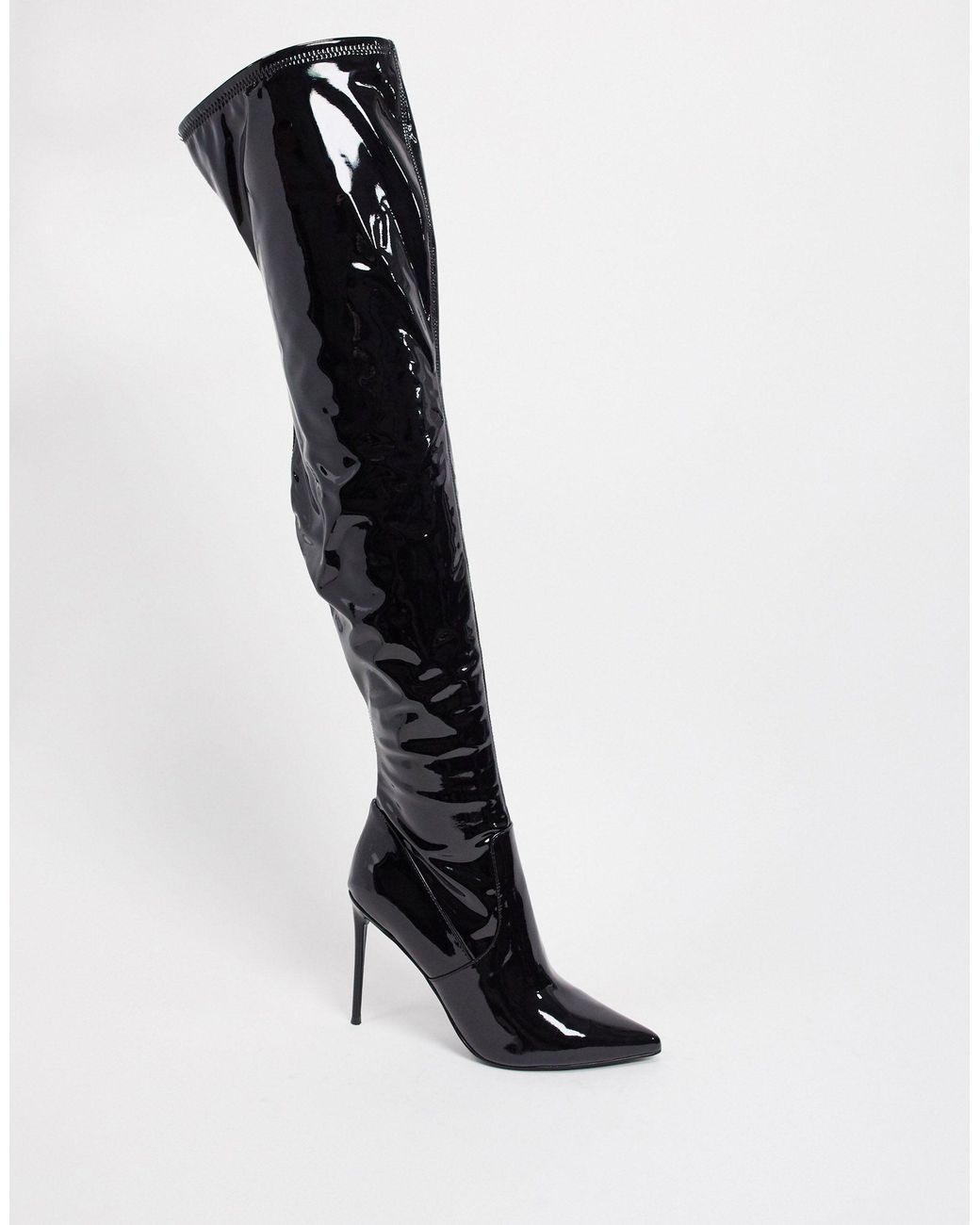 steve madden domain thigh high boot