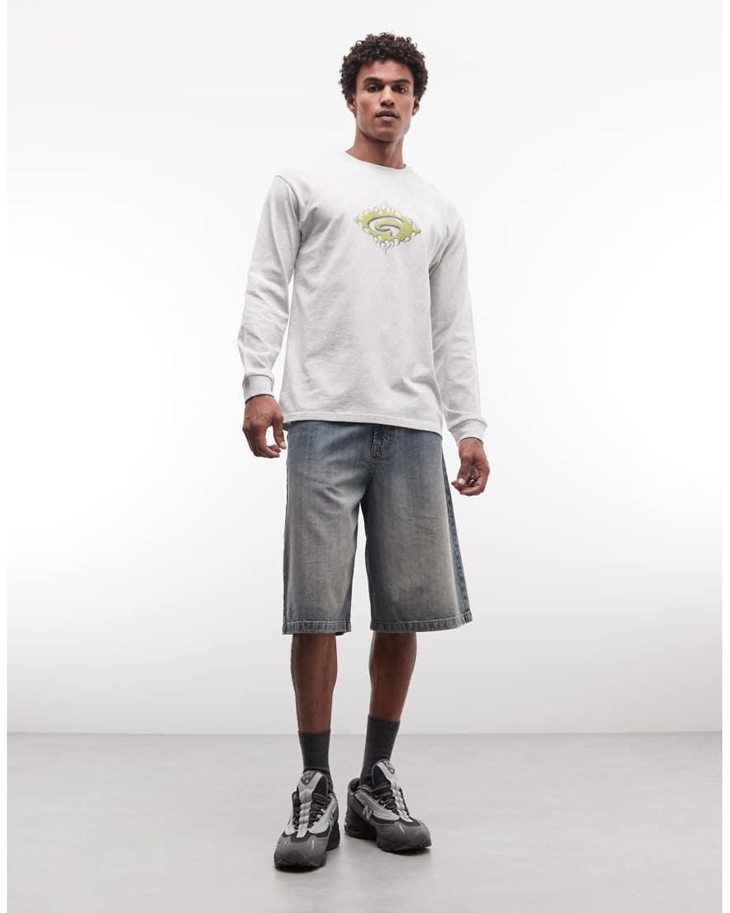 Gramicci White Graphic Print Long Sleeve T-Shirt for men