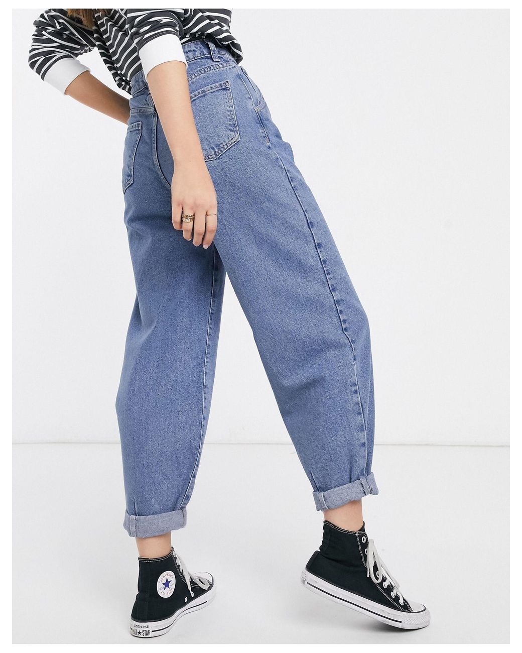 new balloon jeans