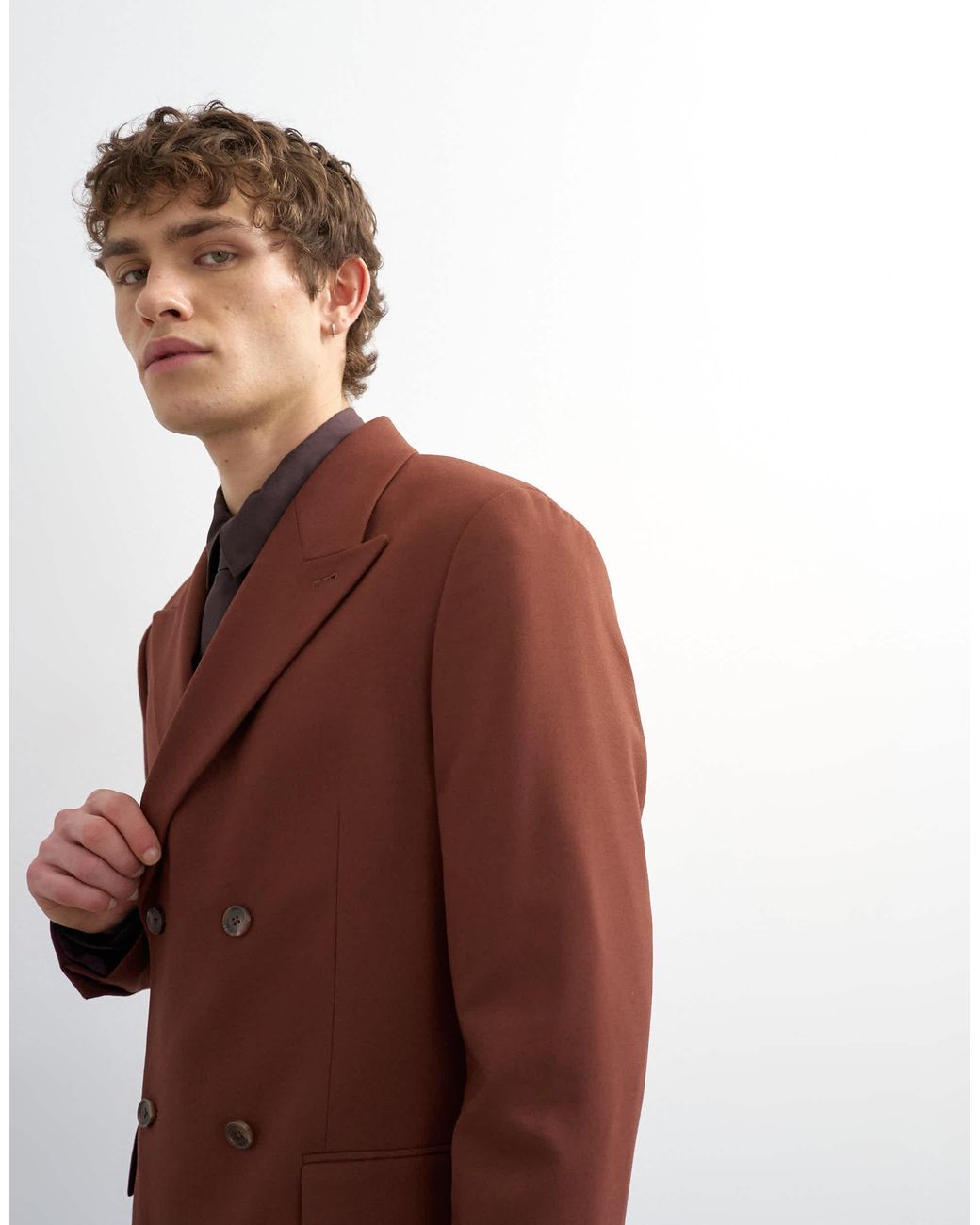 Veste Topman pour homme en coloris Brown