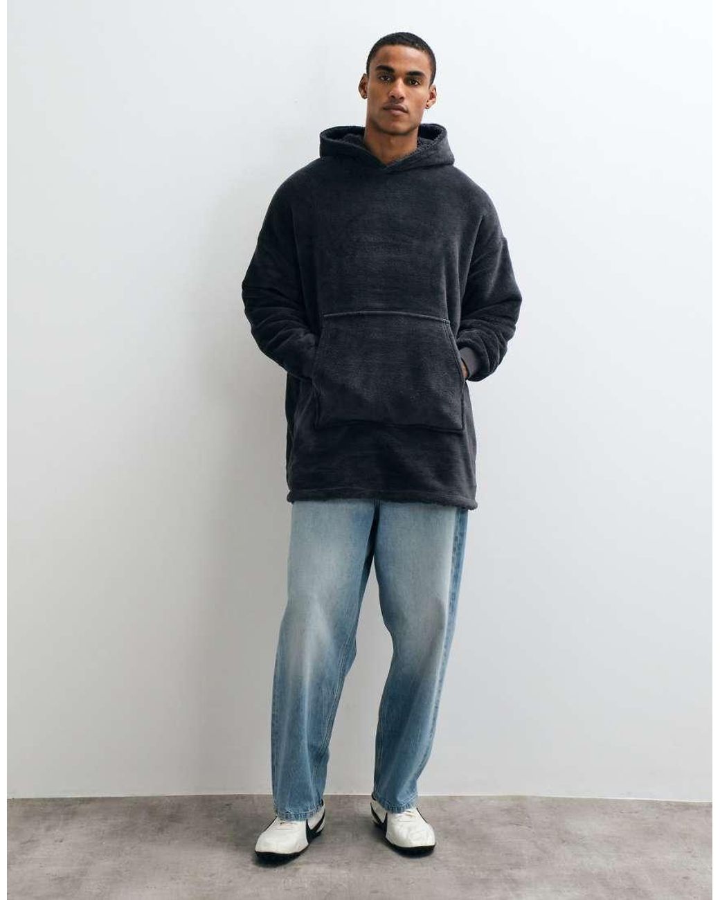 New Look Blue Oodie for men