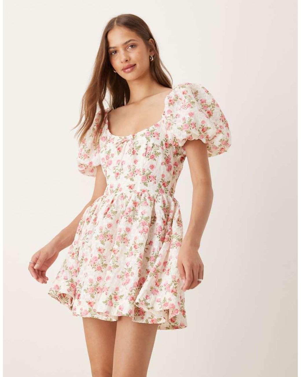 knee length dresses for ladies Clara Pink Mini Dress - US 18 main image 1