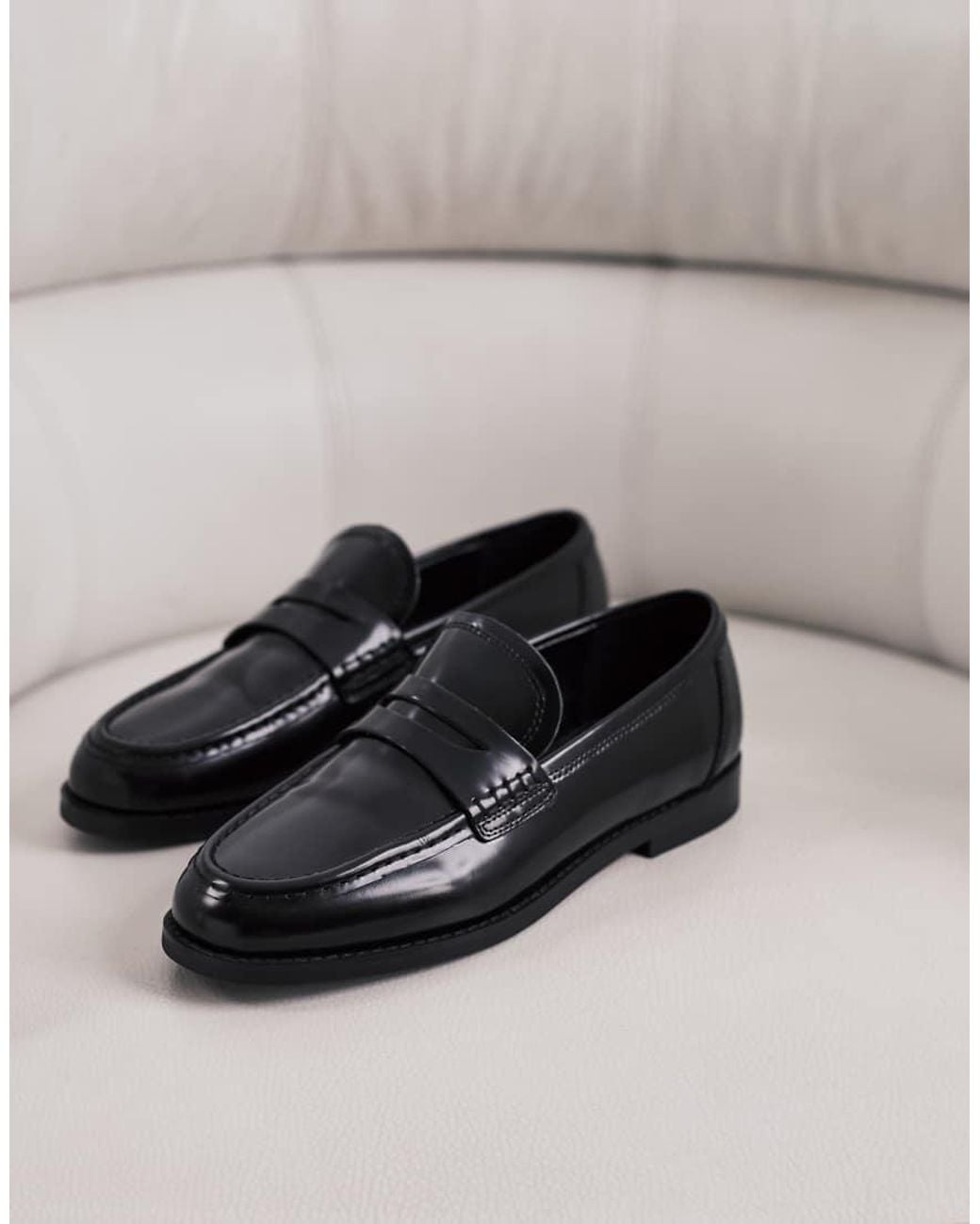 Tony Bianco Black Zac Loafers