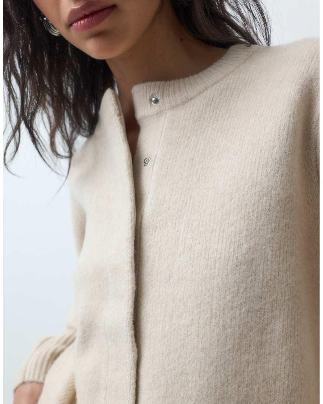 ASOS Natural Lounge Bomber Jacket Set