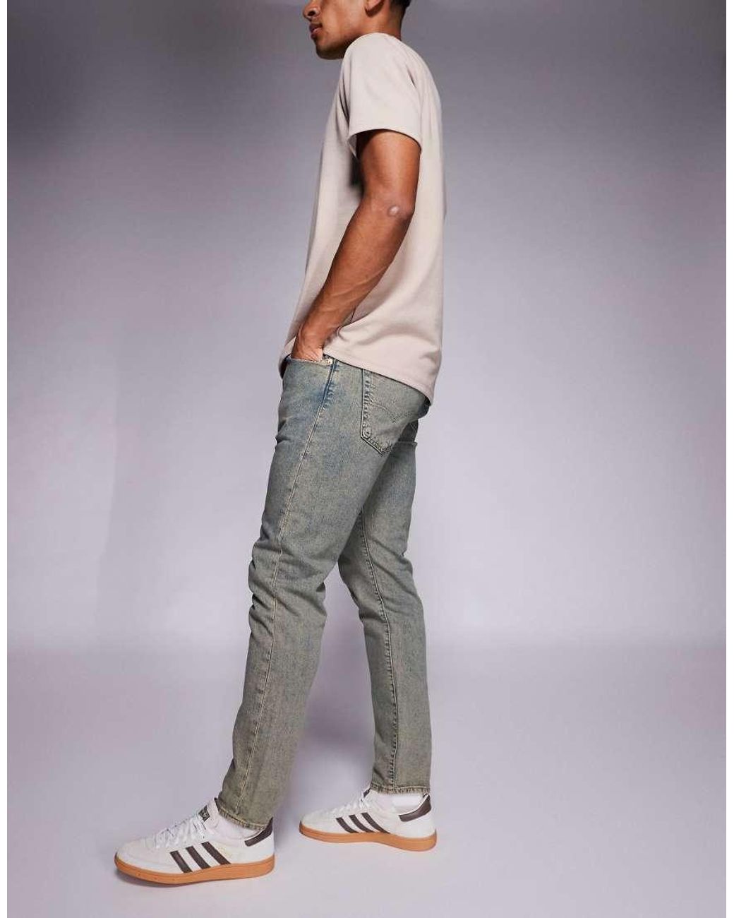 Levi's Gray 512 Slim Tapered Jeans for men