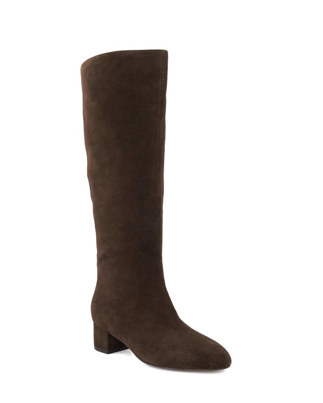 Dune Brown Stunned Knee High Boots