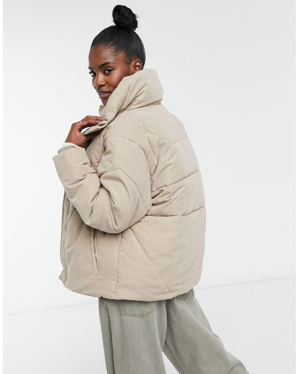 collusion puffer coat