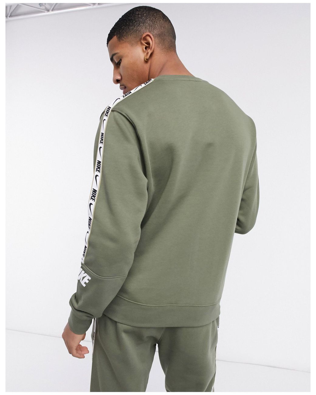 Nike Repeat Pack Logo Taping Crew Neck 