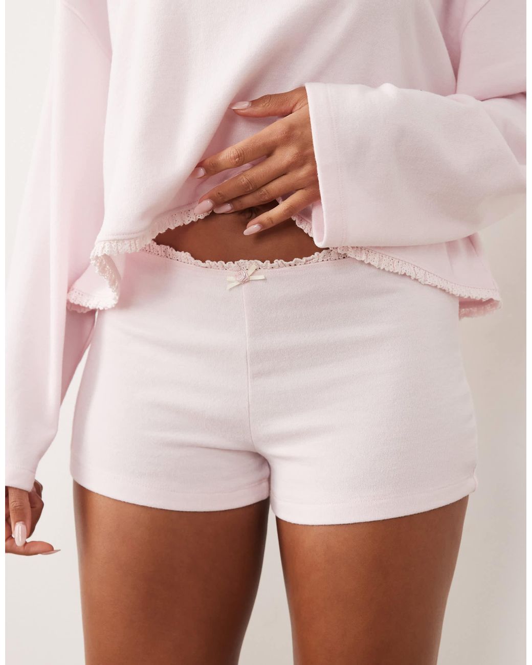 Short ASOS en coloris Pink
