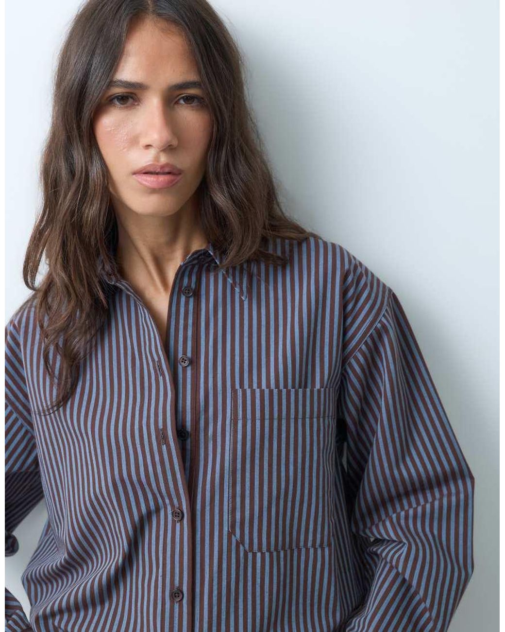 ASOS Blue Classic Cotton Shirt