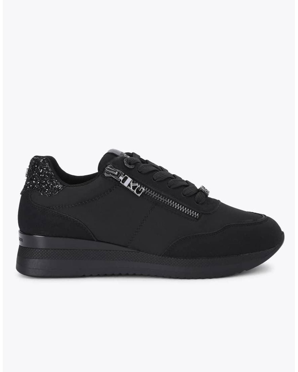 KG by Kurt Geiger Black Lina2 Trainers