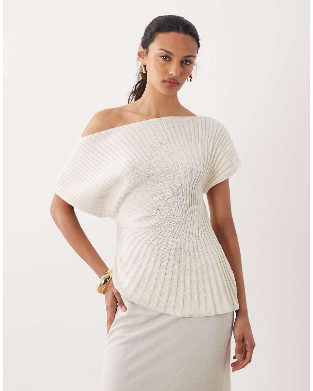 Top di ASOS in Natural