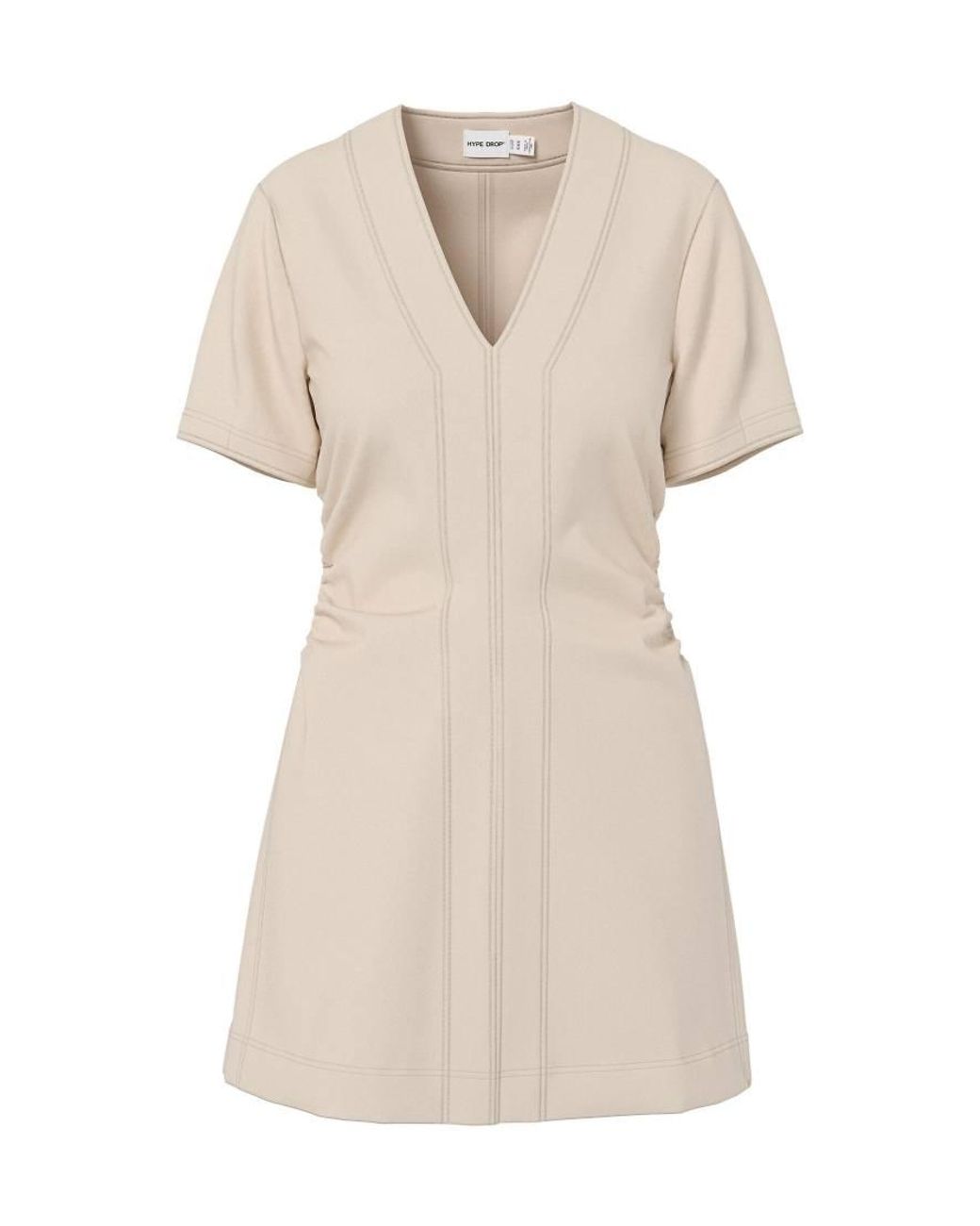 HYPEDROP Natural Short Dress