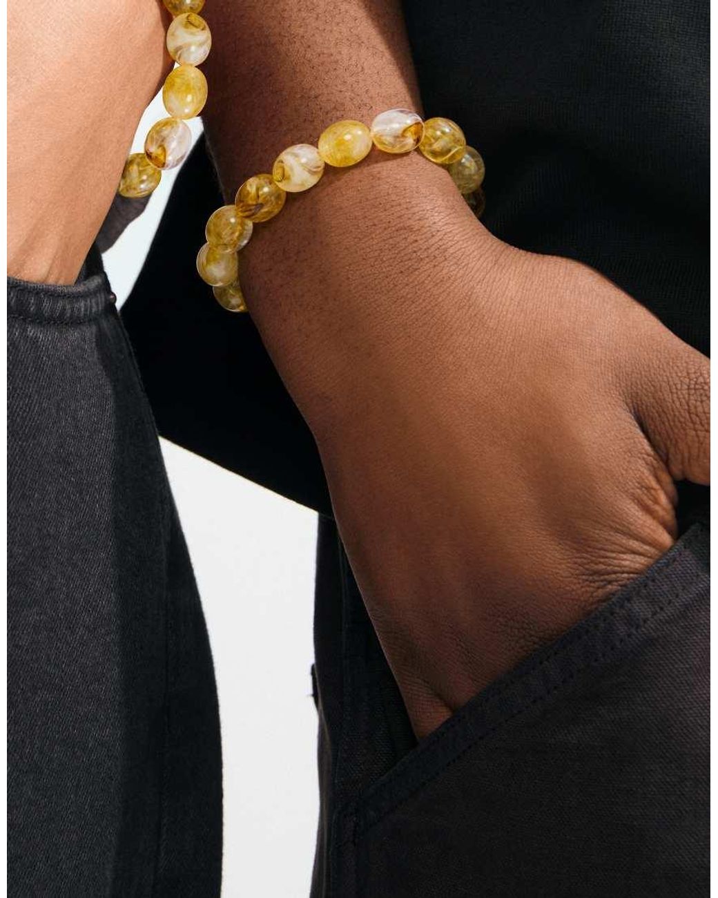 Pilgrim Black Still Bracelet