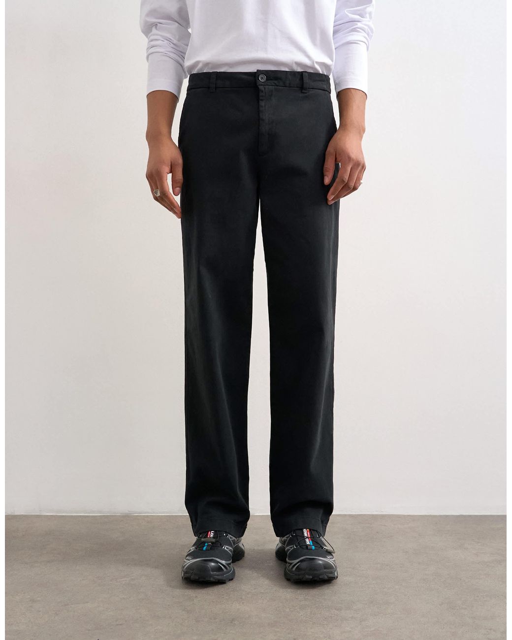 Topman White Straight Chino for men