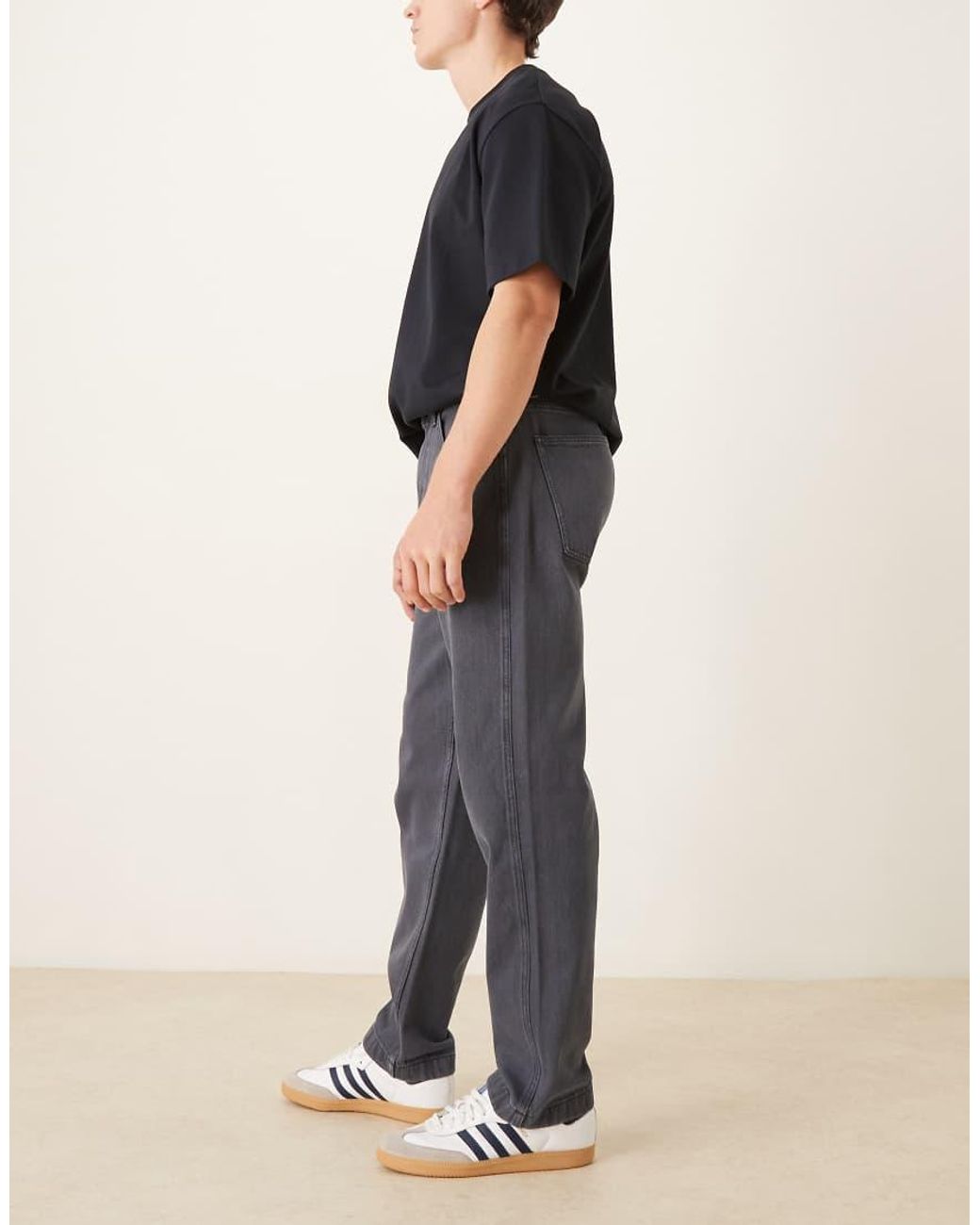 ASOS Blue Straight Fit Jeans for men
