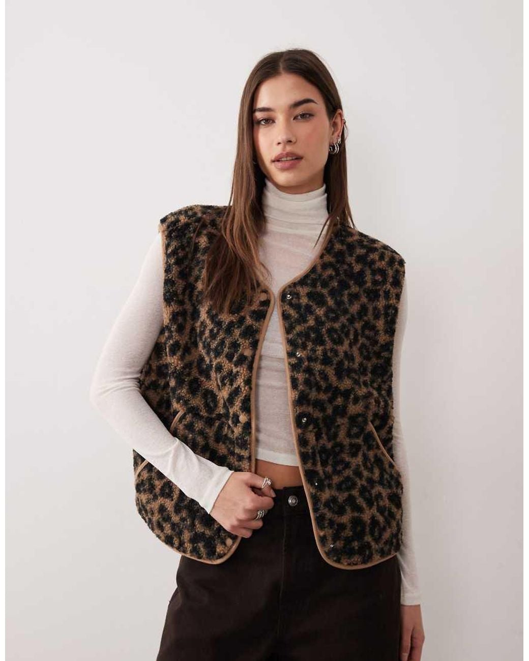 JJXX Multicolor Borg Gilet