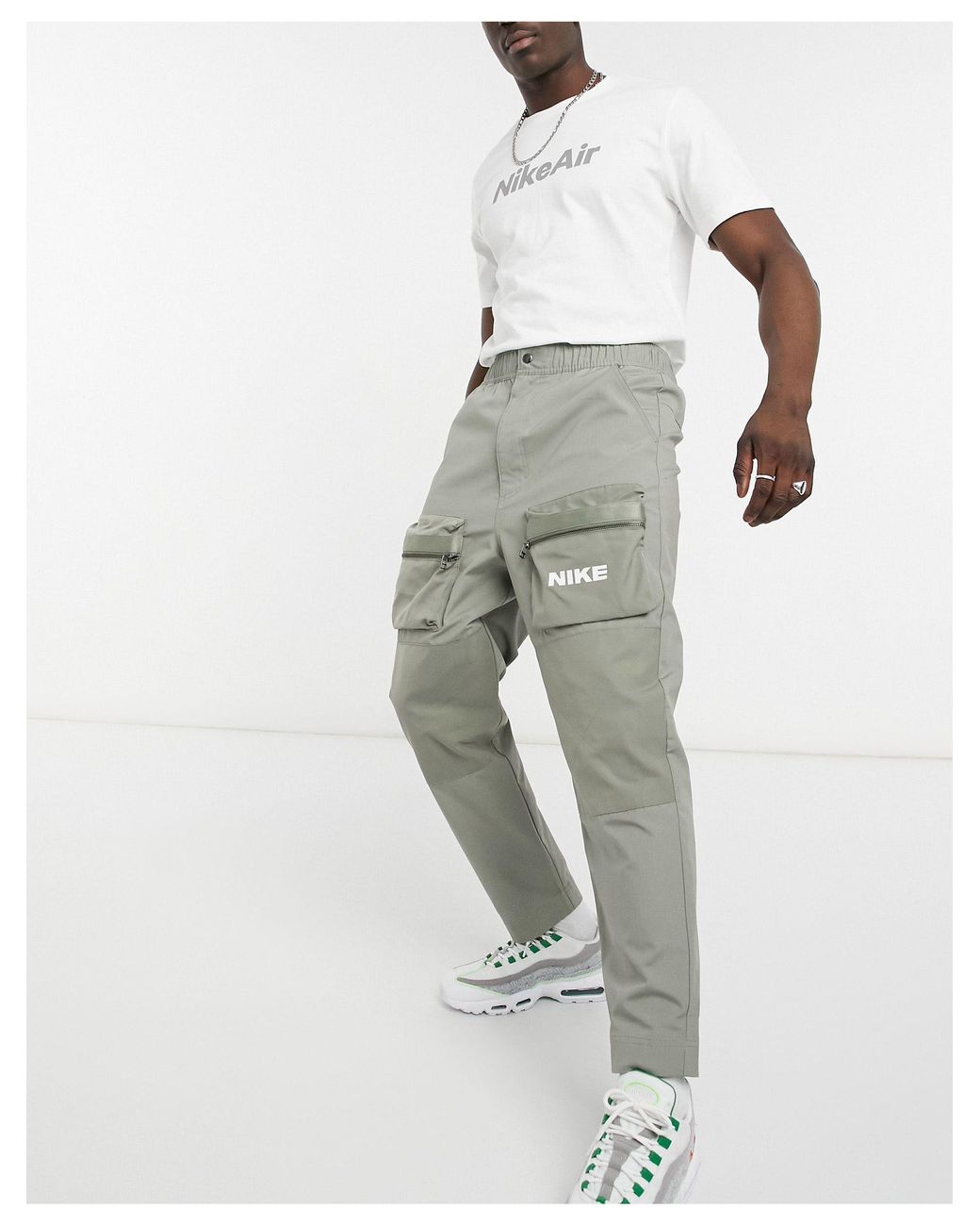 Nike City Made Pack Woven Cargo Pants in Khaki (Green) for Men | Lyst  Australia