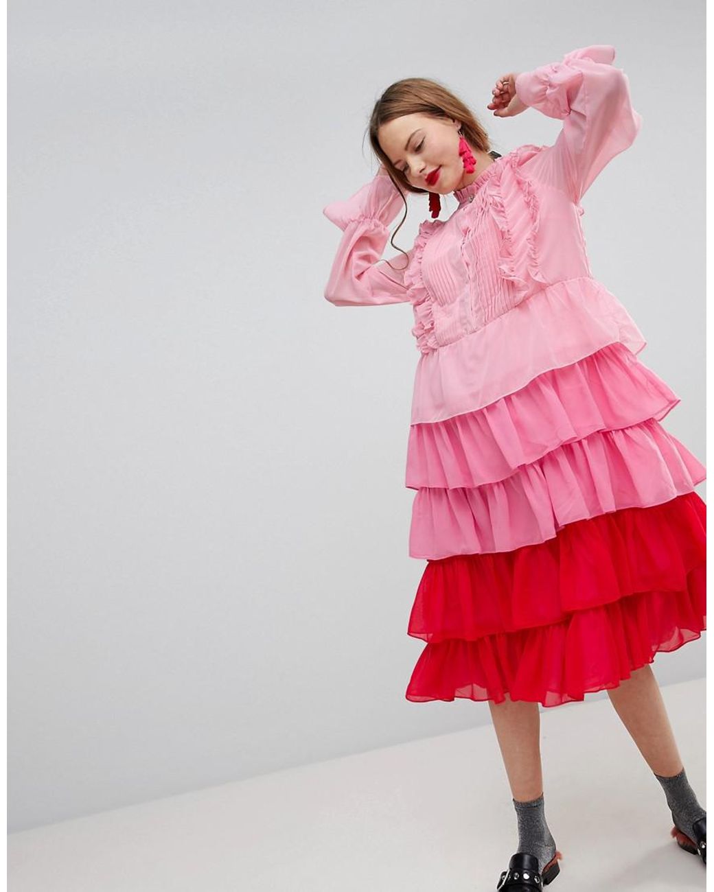 sister jane ruffle dress