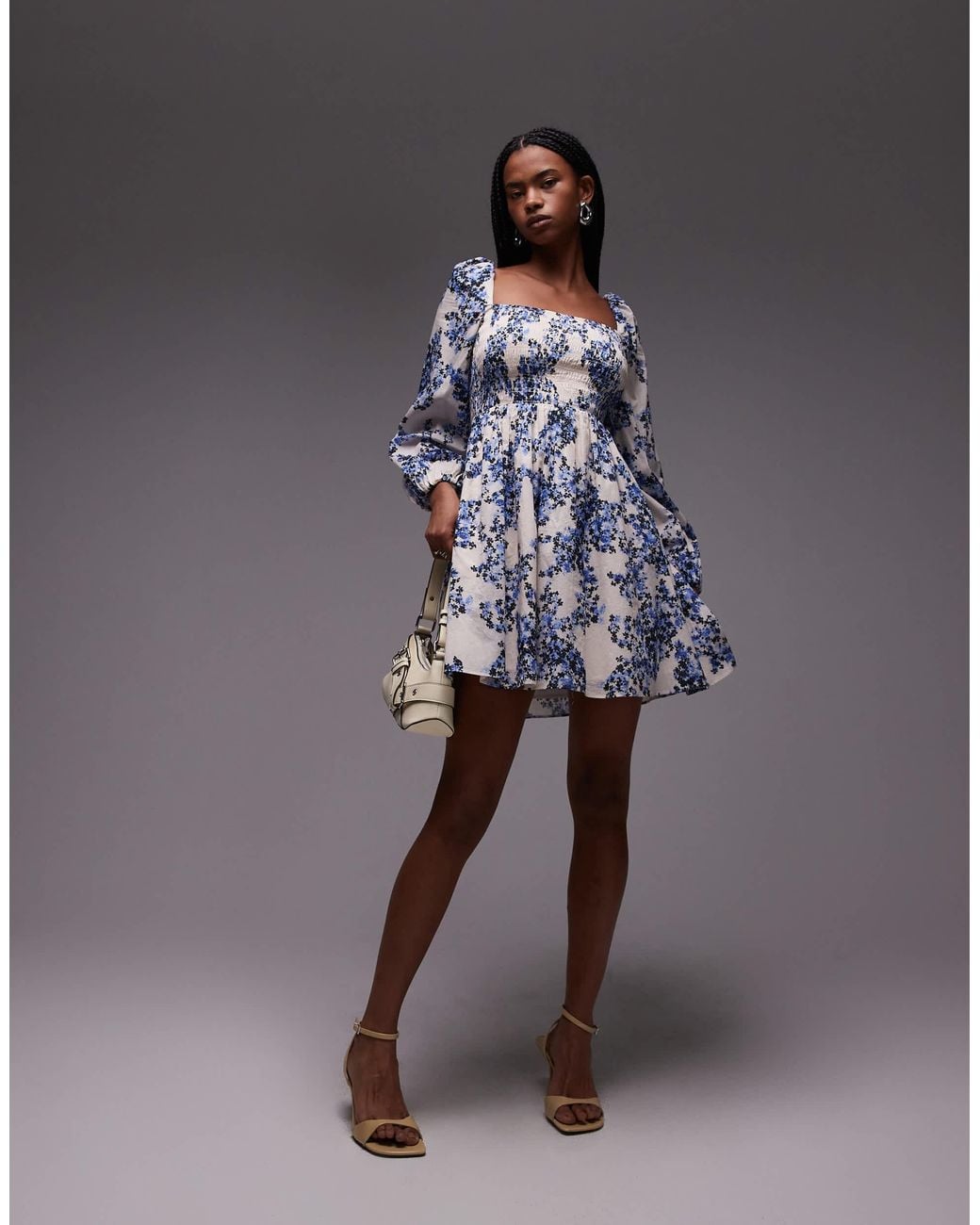 knee length dresses for ladies & other stories main image 0