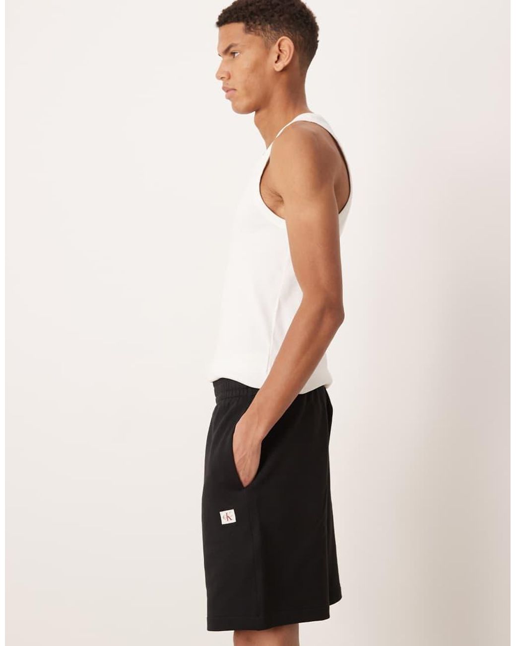 Calvin Klein Black Badge Terry Shorts for men