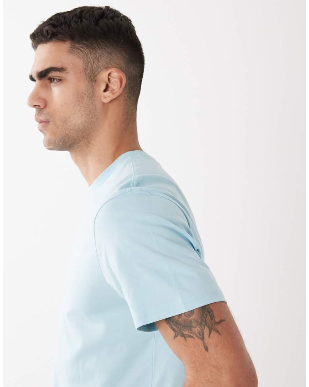 Columbia Blue Csc Outdoor Back Graphic T-shirt for men