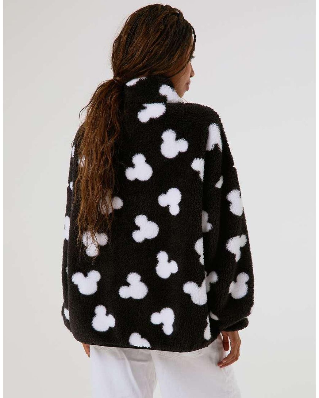 Skinnydip London Black Disney Mickey Mouse Fleece Jacket