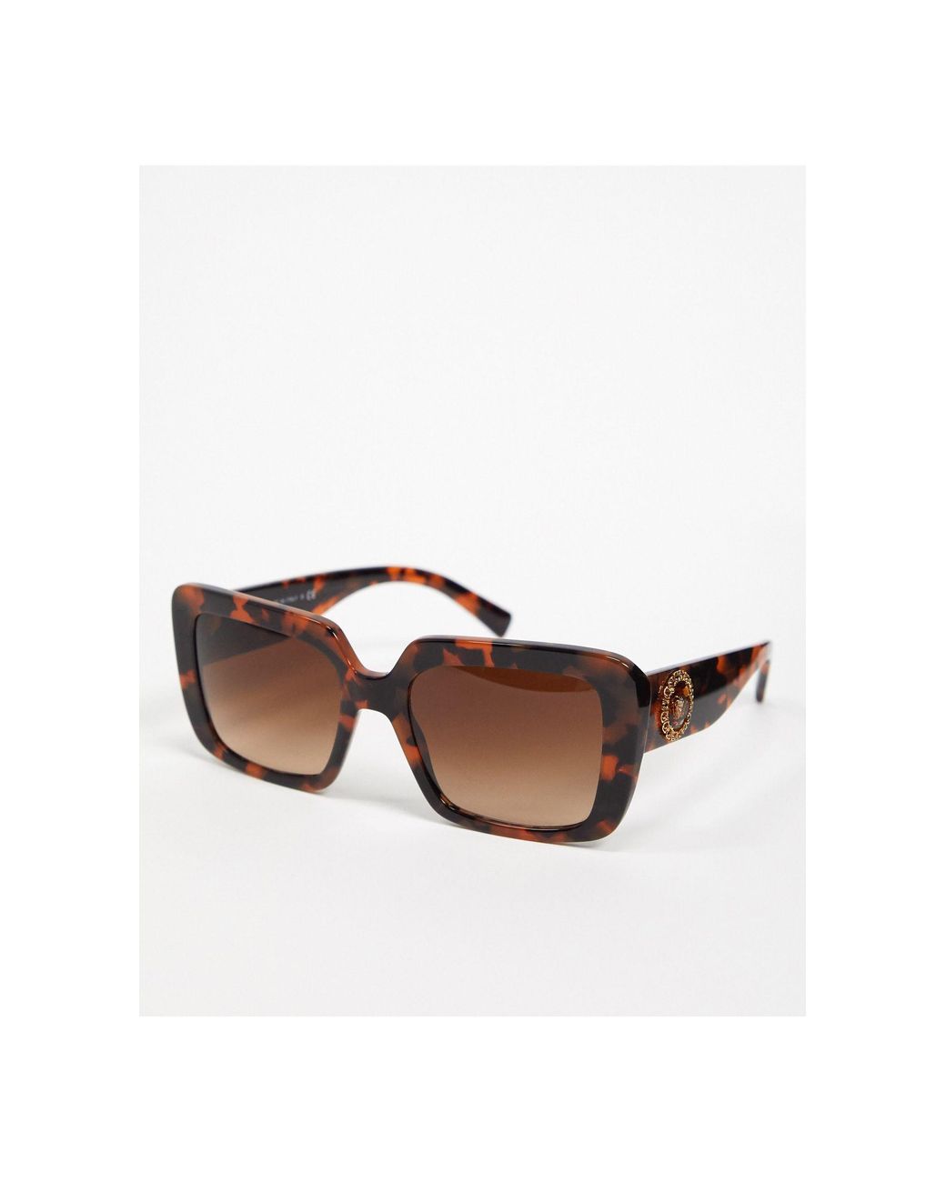 Gafas de sol con montura cuadrada OVE4384B medusa de Versace de color Negro  | Lyst